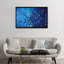 «Blue Stardust», reproduction d'impression sur toile tendue-28199324-72560380-72560381