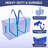 Extra Large Moving Bags With Zippers & Carrying Handles, Heavy-Duty Storage Tote Moving Boxes,(Blue/6 Pcs)
