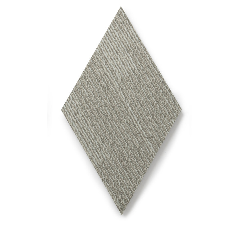 GlueCore Mosaic 28mil x 12" W x 17" L Glue Down Vinyl Tile Flooring, Fleece Braid