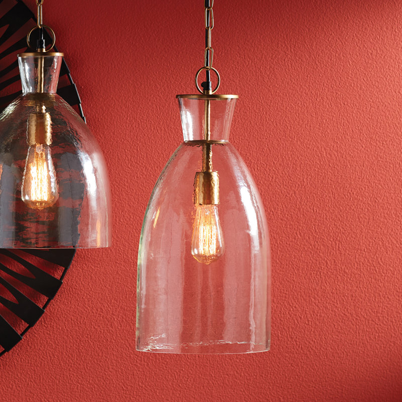 1 - Light Pendant, 17"