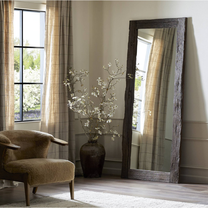 Gridley Solid Wood Floor Mirror