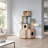 63" Cat Tree with Litter Box Enclosure and Scratching Posts