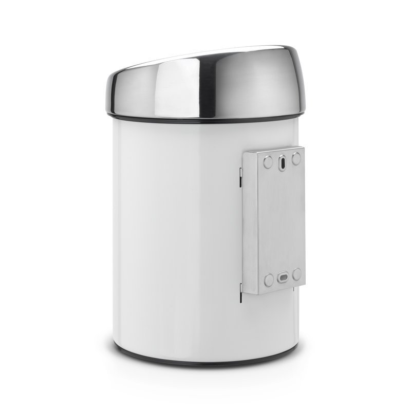 Brabantia 3 Litre Touch Bin, White