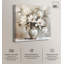 «Cloud Kissed Flowers II», art floral blanc par Art Remedy-107783106-107783118