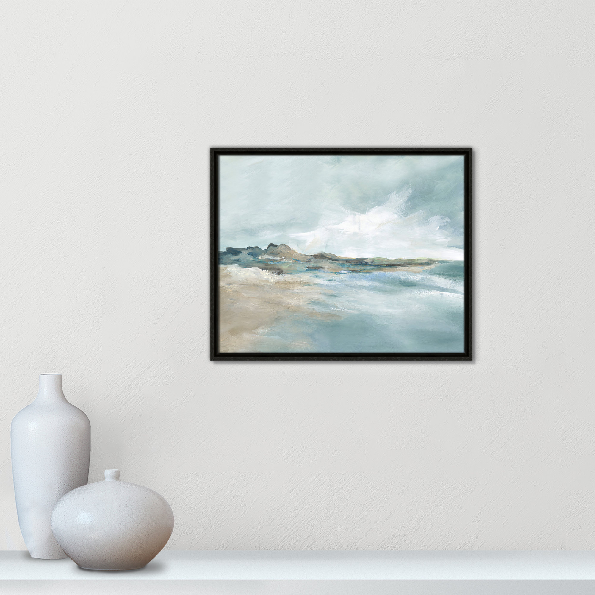 Sandpoint Print by Carol Robinson, Espresso, 17.5" H x 21.5" W