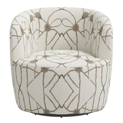 Fauteuil demi-tonneau pivotant Mina