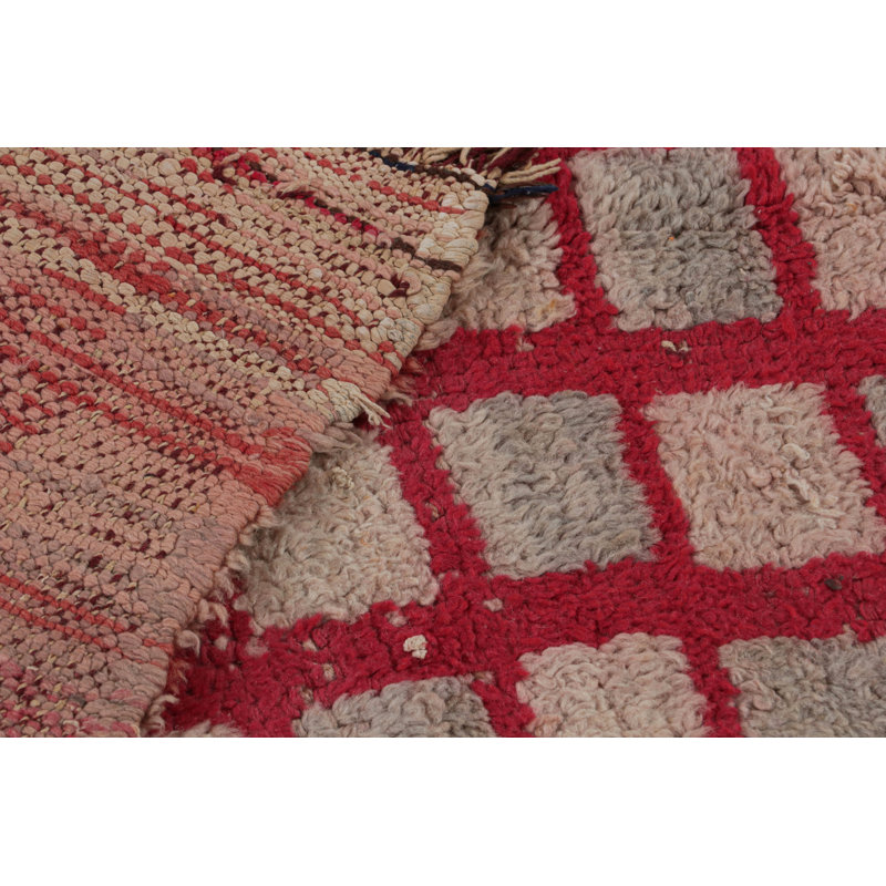 One-of-a-Kind Rectangle 4'2"x7'4" Hand Knotted Area Rug
