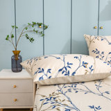 Sateen Floral Pillowcase
