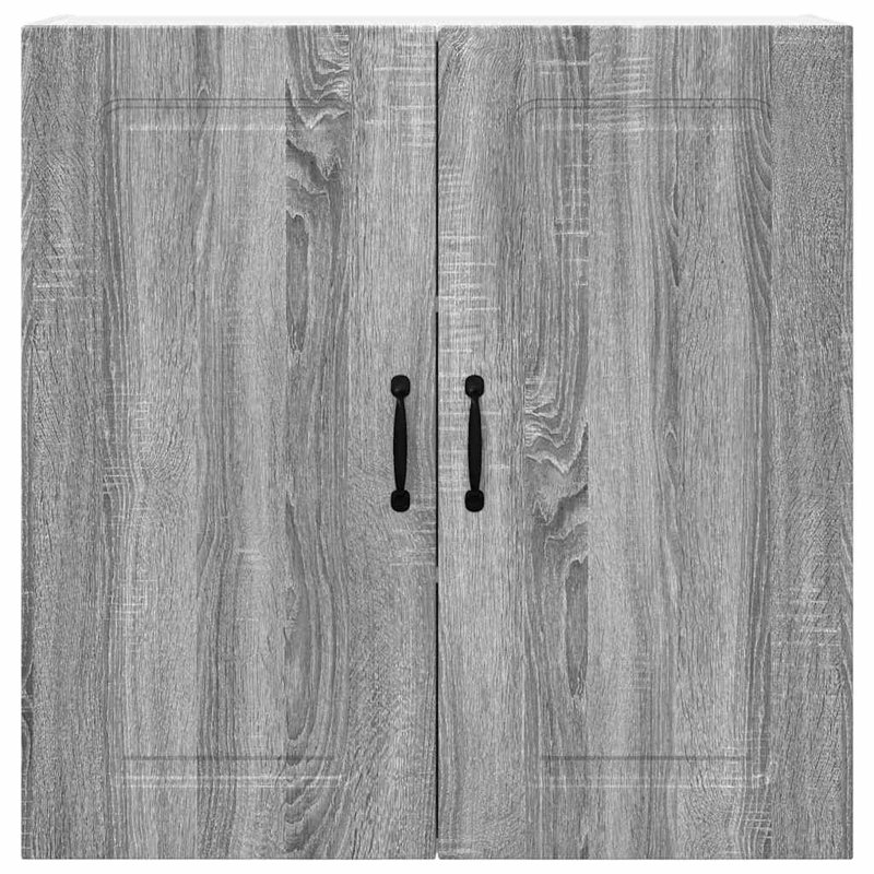 Vidaxl Kitchen Wall Cabinet Sonoma Oak 60 X 31 X 80 Cm Engineered Wood, Grey Sonoma, 80cm H x 80cm W x 31cm D