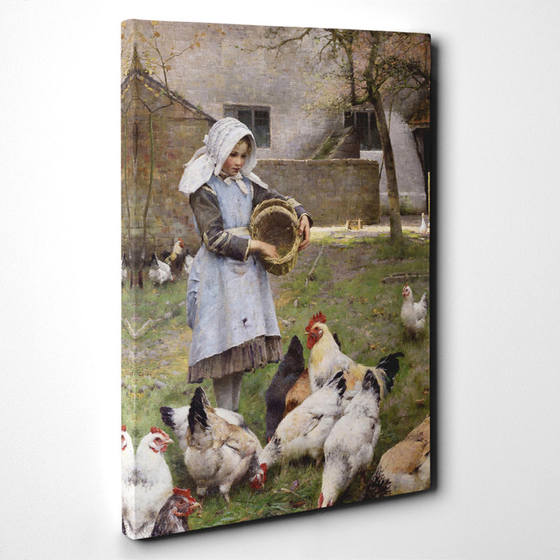 Walter Osborne - Wrapped Canvas Painting, 76cm H x 50cm W