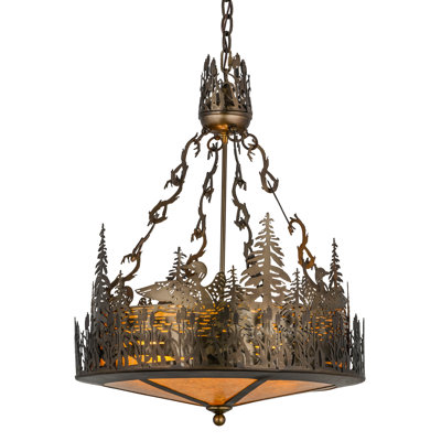 Greenbriar Oak 4 - Light Pendant