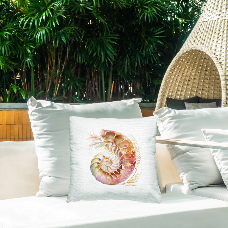Abstract Outdoor Throw Pillow
