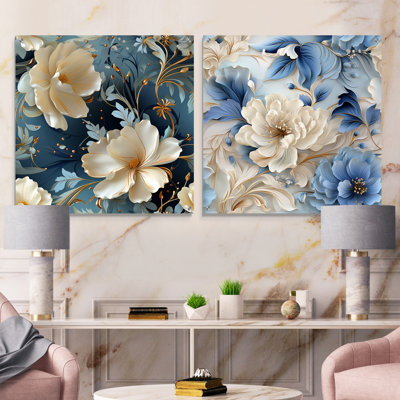 Halle - ensemble de 2 art mural en verre acrylique