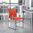 881 lb. Capacity Sled Base Stack Chair with Carry Handle and Air-Vent Back-29577313