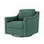 Fauteuil d'appoint pivotant à 360 ° avec accoudoirs fonctionnels en lin-445664391