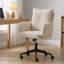 Plush Corduroy Swivel Adjustable Desk Office Chair-1093539871