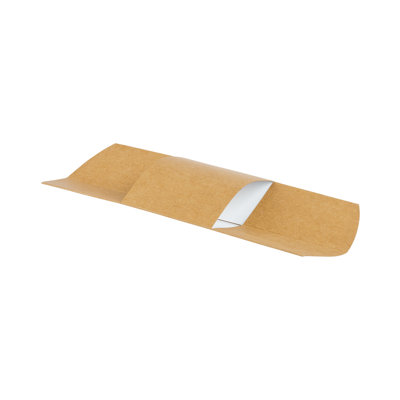 Restaurantware-Paper Sandwich Wrap Display - Disposable Wrap Plate - Kraft - 9" - 25ct Box