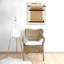 Plaque de message pour clous en bois