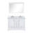 Dukes 48 in. W x 22 in. D Double Bath Vanity, Faucet Set, & 46 in. Mirror-112873892-74095227