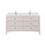 Meuble-lavabo en bois massif 60 po avec comptoir en pierre artificielle 1 po-106492195-106492201
