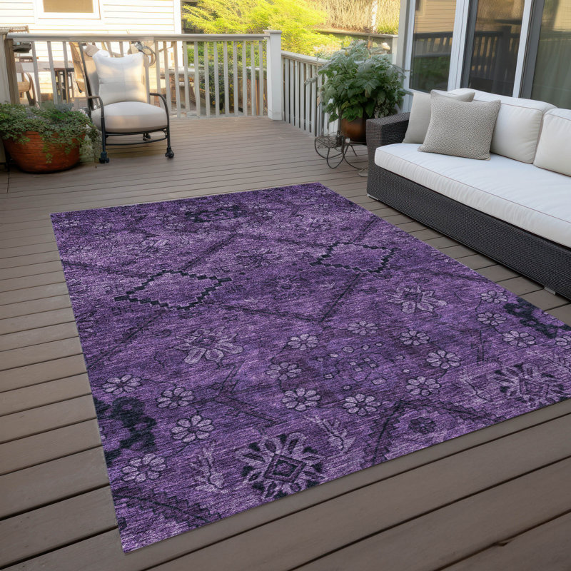  Malchow Non-Slip Indoor Door Mat, Rectangle 3' x 5'
