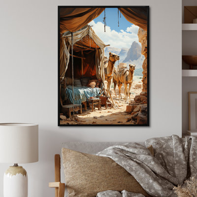 «Asian Art Silk Road», art mural asiatique sur toile