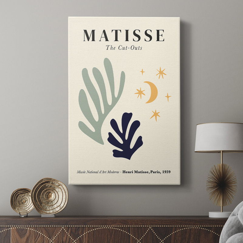 Matisse ccclxix, reproduction d'art encadrée sur mesure, galerie Cavas, H 18 po x l 12 po