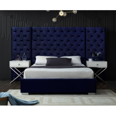 Upholstered Platform Bed