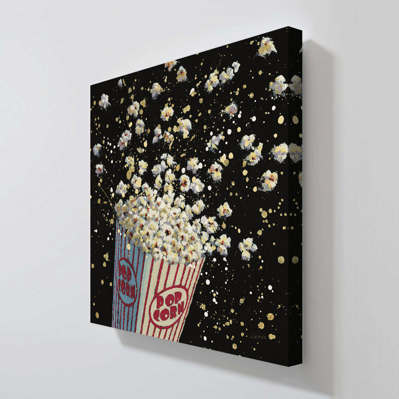 "Cinéma Pop" par James Wiens, reproduction sur toile, H 30 po x l 30 po