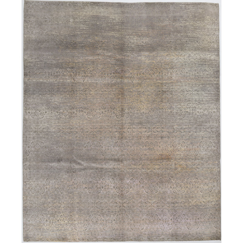 Hand Knotted Abstract Rug