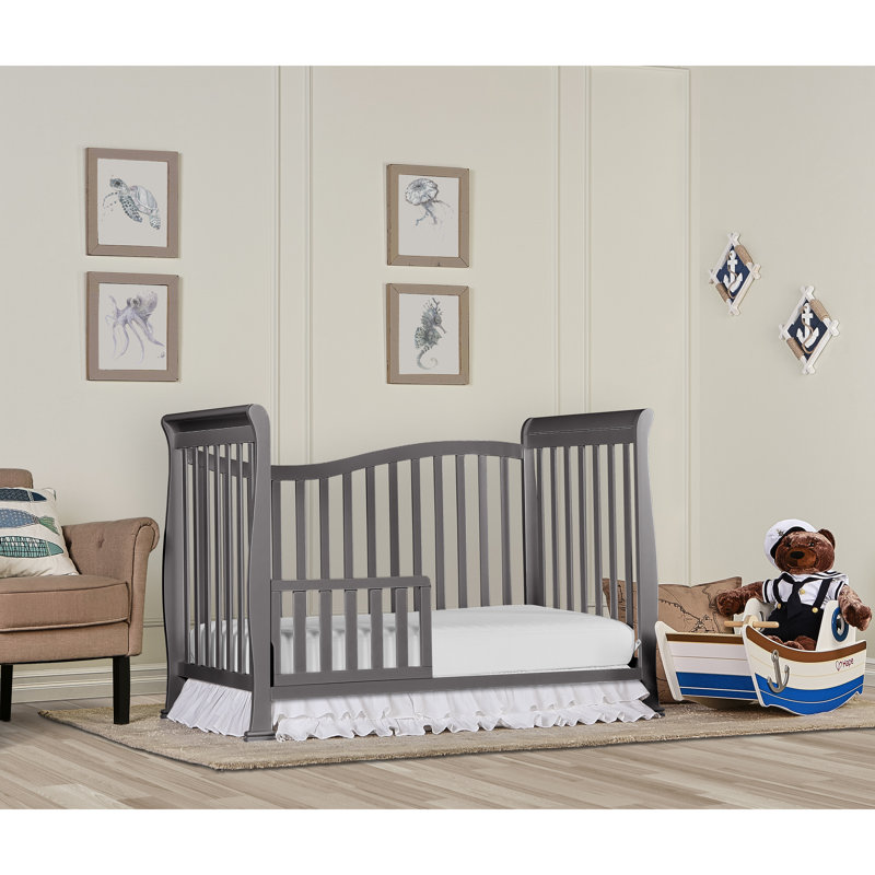 Lit de bébé convertible 7-en-1 Violet