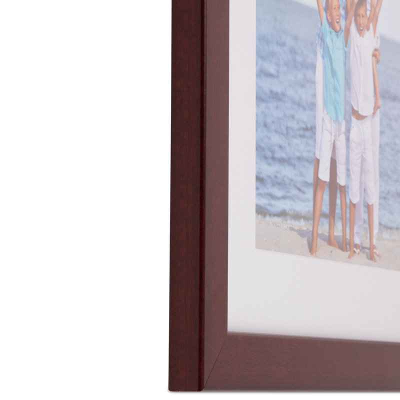 Cadre photo à finition usée Boggs, 20 po x 24 po, Cerisier