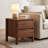 19.7"W 2-Drawer Nightstand