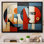«Cubism Geometric Portrait VII», reproduction d'art sur toile