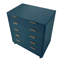 Commode 38 "en bleu minuit Granville (5 tiroirs)-972194680
