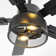 Vaczon Farmhouse Reversible 5-Blade Ceiling Fan With Light Kits And Remote Control