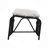3 Pieces Wicker Outdoor Patio Furniture Set With Lounge Chair, Balcony Chairs Table Set With Cushions, Ottoman, Patio Conversation Sets For Garden ,Deck,And Porch-157767427