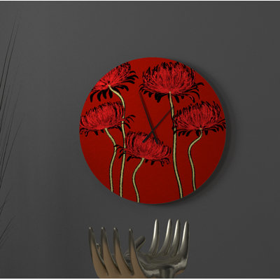 Rathi Metal Wall Clock