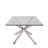 Chasta Glass Top Metal Base Dining Table-96833815-96833822