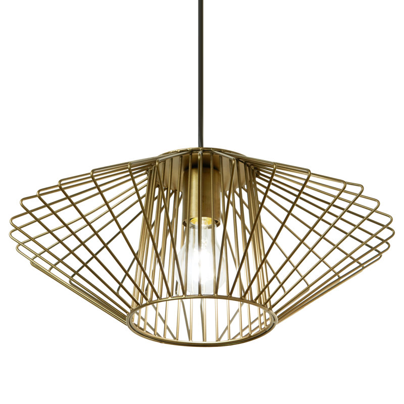 Luminaire suspendu en cage 16,5 po