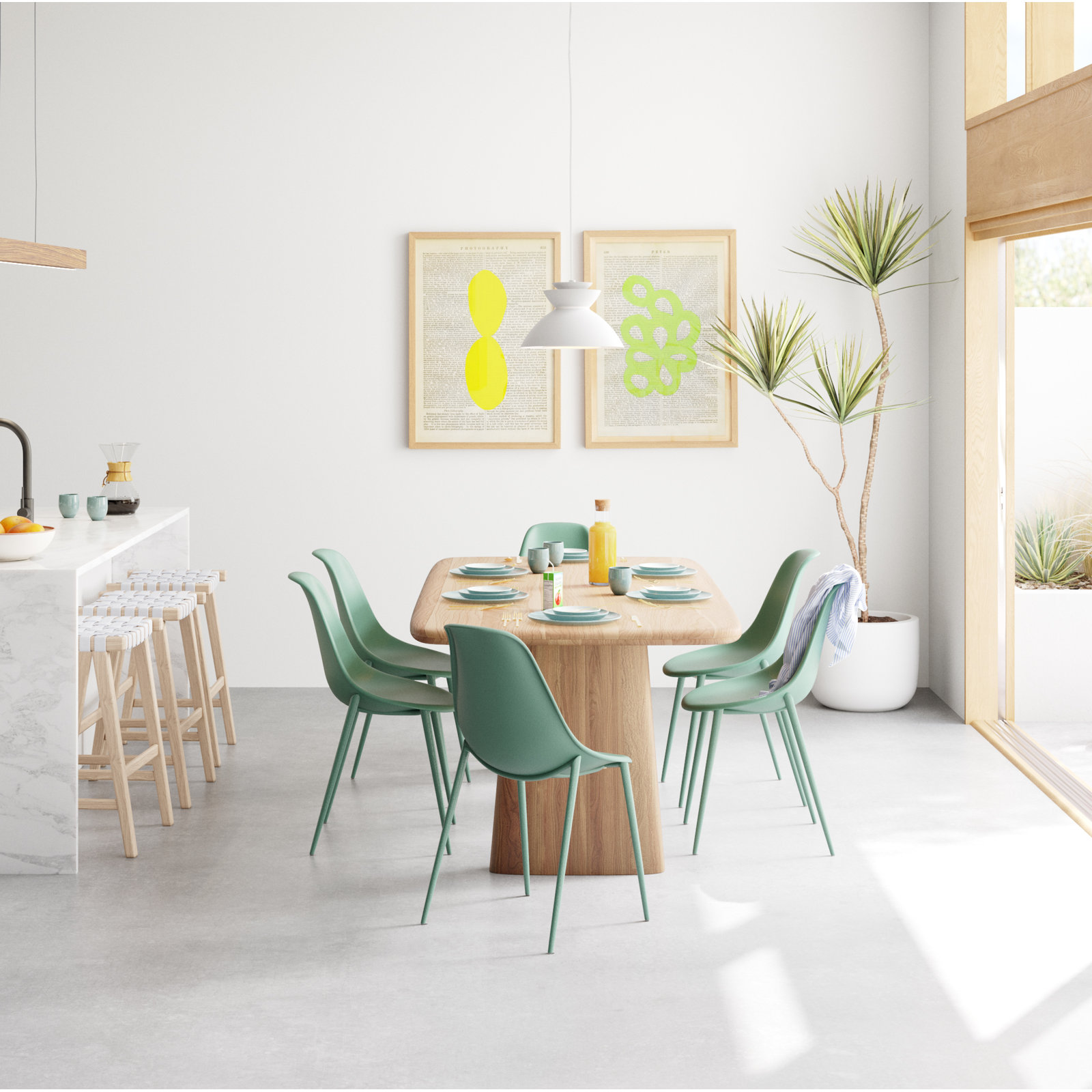 Daymon 84'' Dining Table