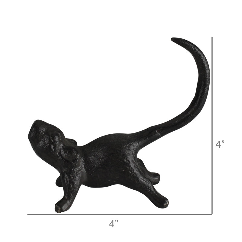 Mouse with Curved Tail, Cast Iron