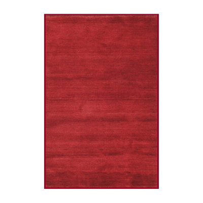 Tapis de zone rouge contemporaine