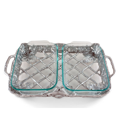 Antler 2-qt. Rectangular Divided Serving Dish
