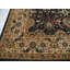 One-of-a-Kind Oriental Hand-Knotted Wool Black/Blue/Ivory/Red Area Rug