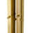 Destino 74.61'' Vintage Brass Traditional Floor Lamp