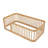 Wood Wood Floor Bed Frame with Fence-262706758