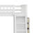 Bunk Bed with Six Storage Drawers, Shelves and Bottom Bed on Wheels for Easy Movement-2019742986