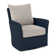 Fauteuil pivotant en polyester de 28 po de largeur Lanai