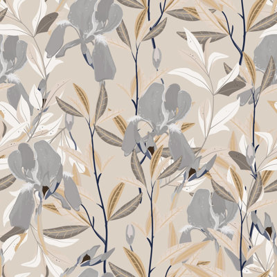 Peel & Stick Floral Wall Mural